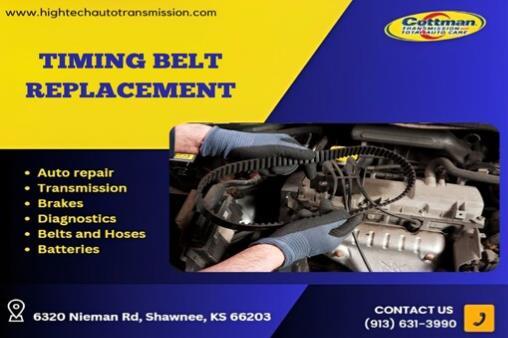 TIMING BELT REPLACEMENT is available in Shawnee, KS