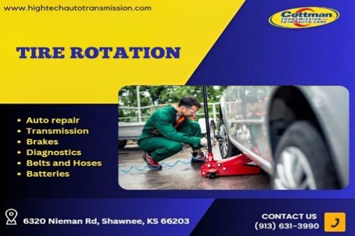 Tire Rotation is available in  Shawnee, KS